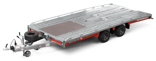 Brian james T-Transporter 3500 kg, cerveny